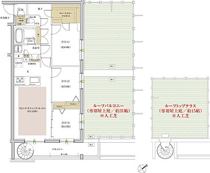 シンビエンス世田谷尾山台 間取り Prt