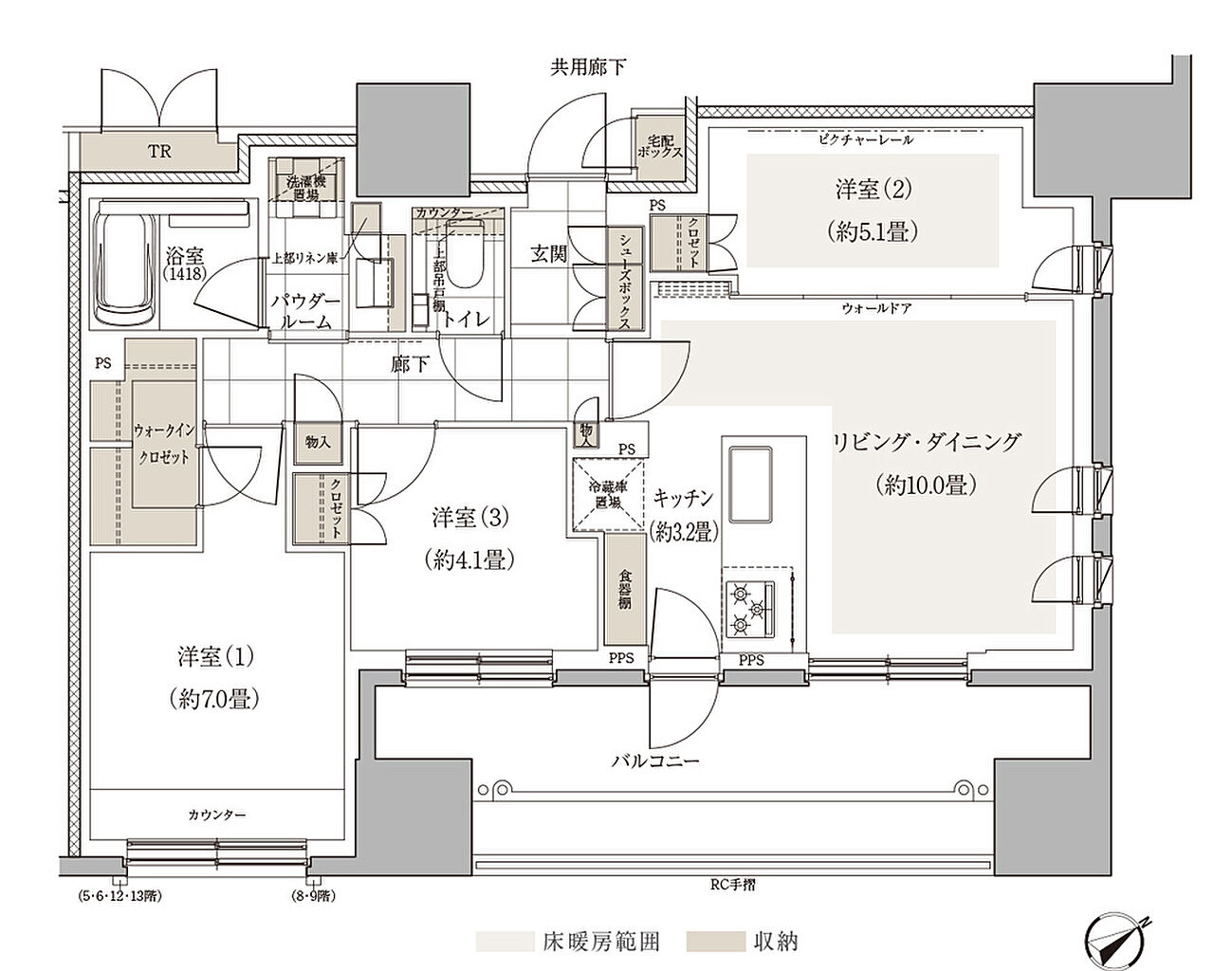 ヴィークハウス目黒 間取り D2