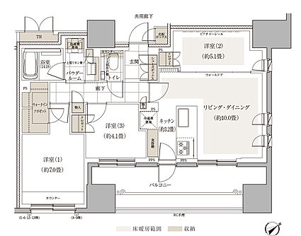 ヴィークハウス目黒 間取り D2