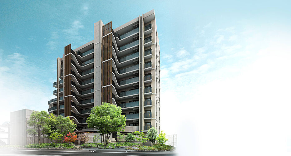 レジデンシャル枚方 外観完成予想図