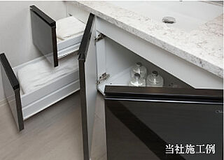 イーグルコート京都烏丸御池 洗面台キャビネット