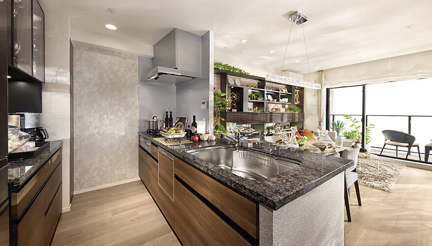 シティハウス堤通雨宮町 キッチン