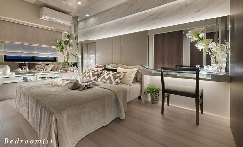 シティテラス柏 ベッドルーム