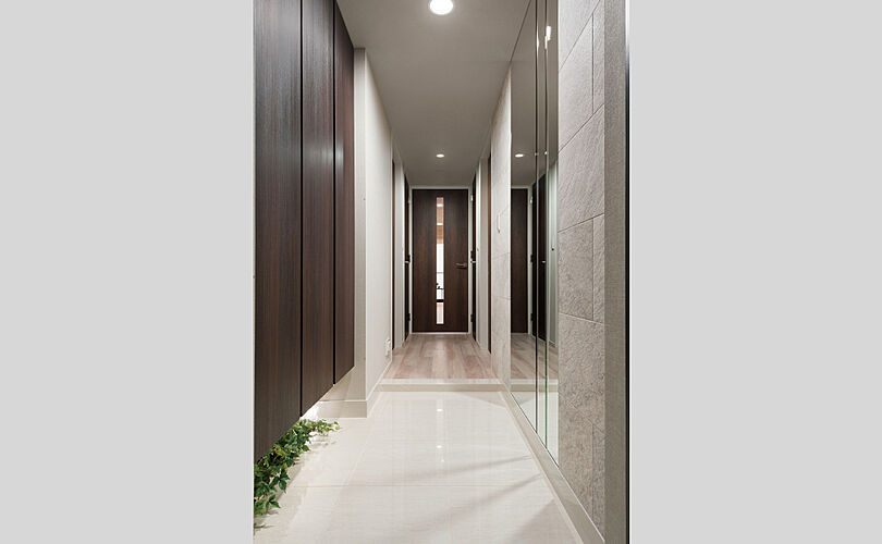 シティテラス稲毛海岸 玄関