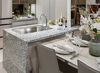 シティハウス横浜 対面フラットカウンター