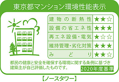 東京都マンション環境性能表示