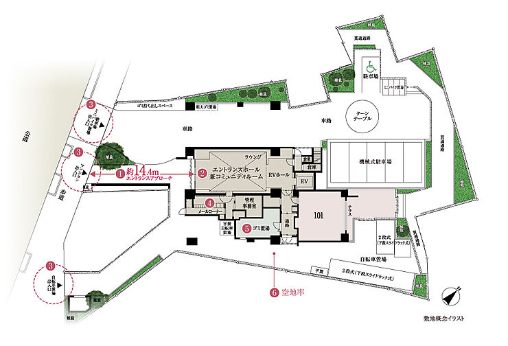 シティハウス平井サウス 共用部