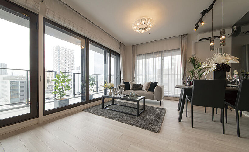 シティタワー札幌ザ・レジデンス リビング・ダイニング