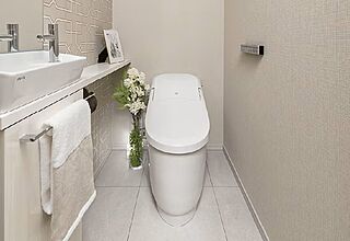 シティハウス天王寺堀越町 手洗いカウンター付トイレ