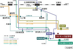 ライオンズ東翠町 アクセス図