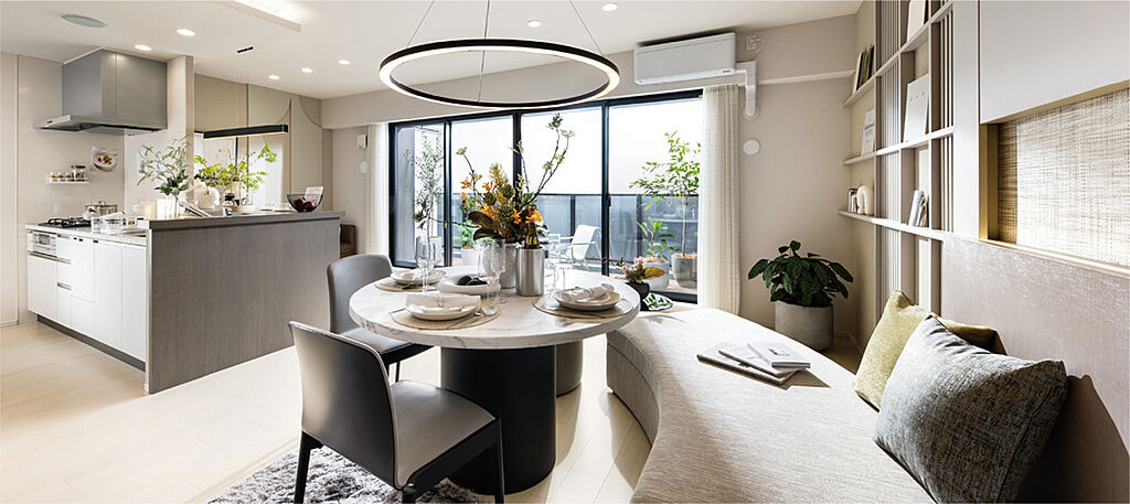 ザ・ライオンズ西九条 リビング・ダイニング、キッチン（Bタイプ）