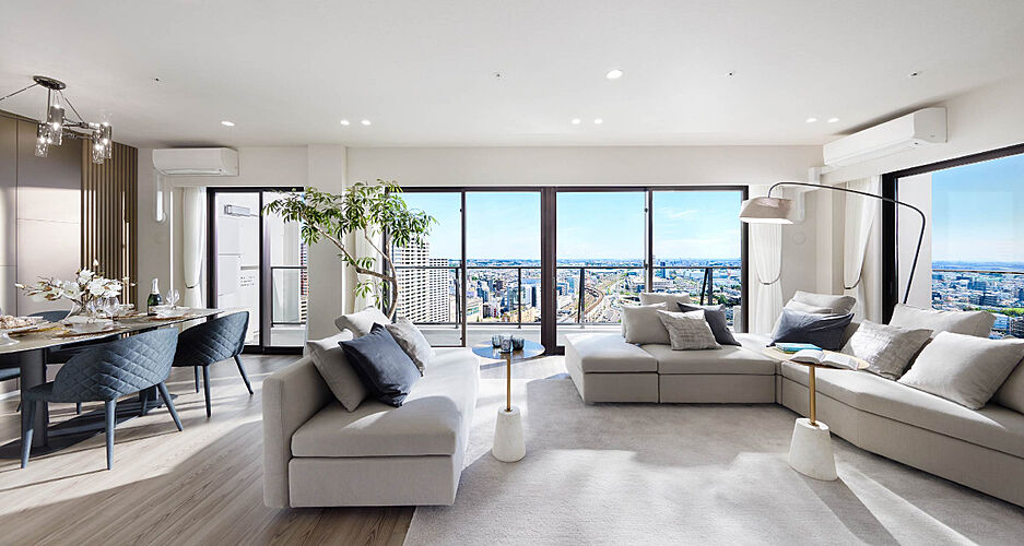 ブランズタワー橋本 リビング・ダイニング