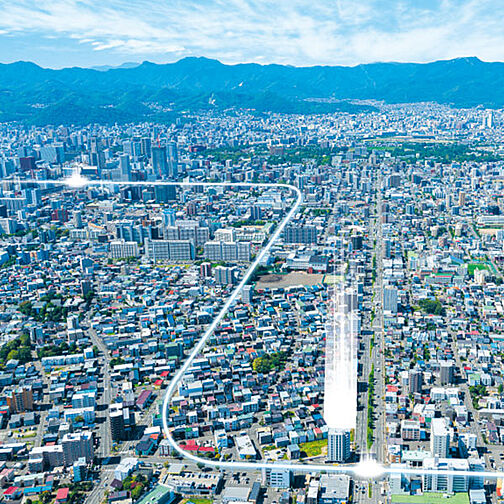 ブランズ環状通東駅前 外観