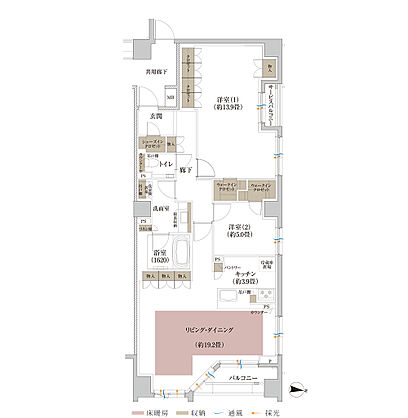 Brillia 京都北山 The Residence 間取り A【セレクトプラン2】
