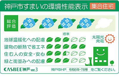 神戸市すまいの環境性能表示