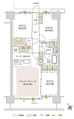 Brillia Tower 千葉 間取り B