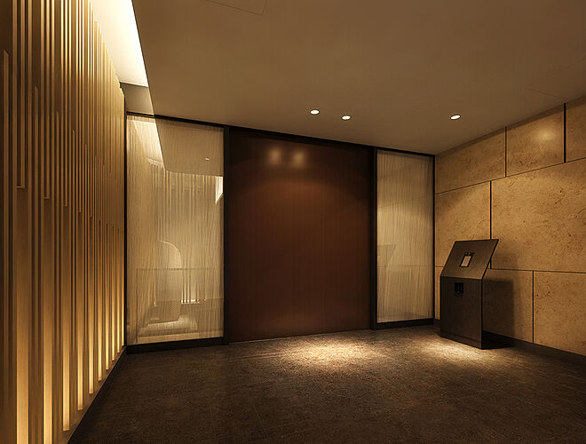 URAWA THE TOWER ( 第3期 3次 ) サブエントランス完成予想CG