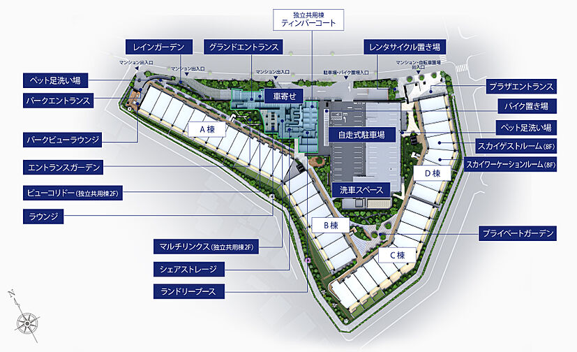 プラウドシティ所沢 ( 第2期 4次 ) 共用部