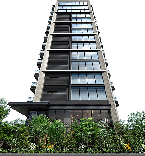 プラウド五橋 ( 第2期 ) 外観完成予想CG