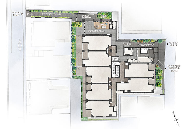 プラウド吉祥寺本町 ( 第1期 3次 ) 共用部