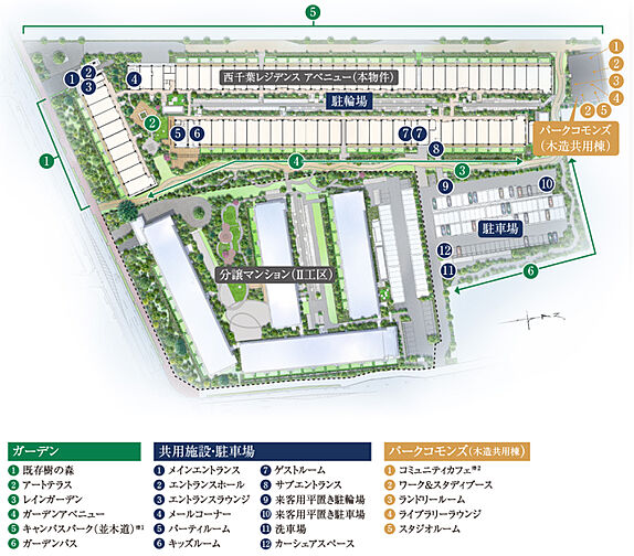 西千葉レジデンス アベニュー ( 第2期 ) 共用部