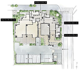 プラウド自由が丘ヒルトップ 共用部