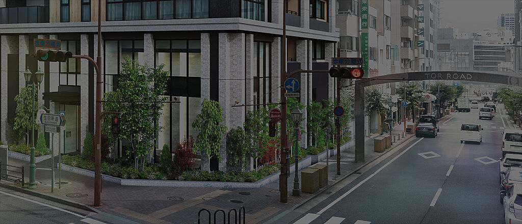 プラウド神戸トアロード 外観完成予想CG