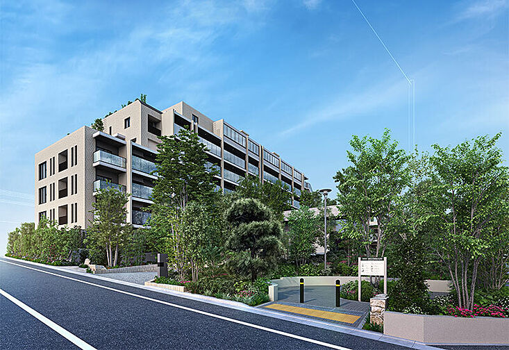 プラウド等々力ガーデンコート 外観