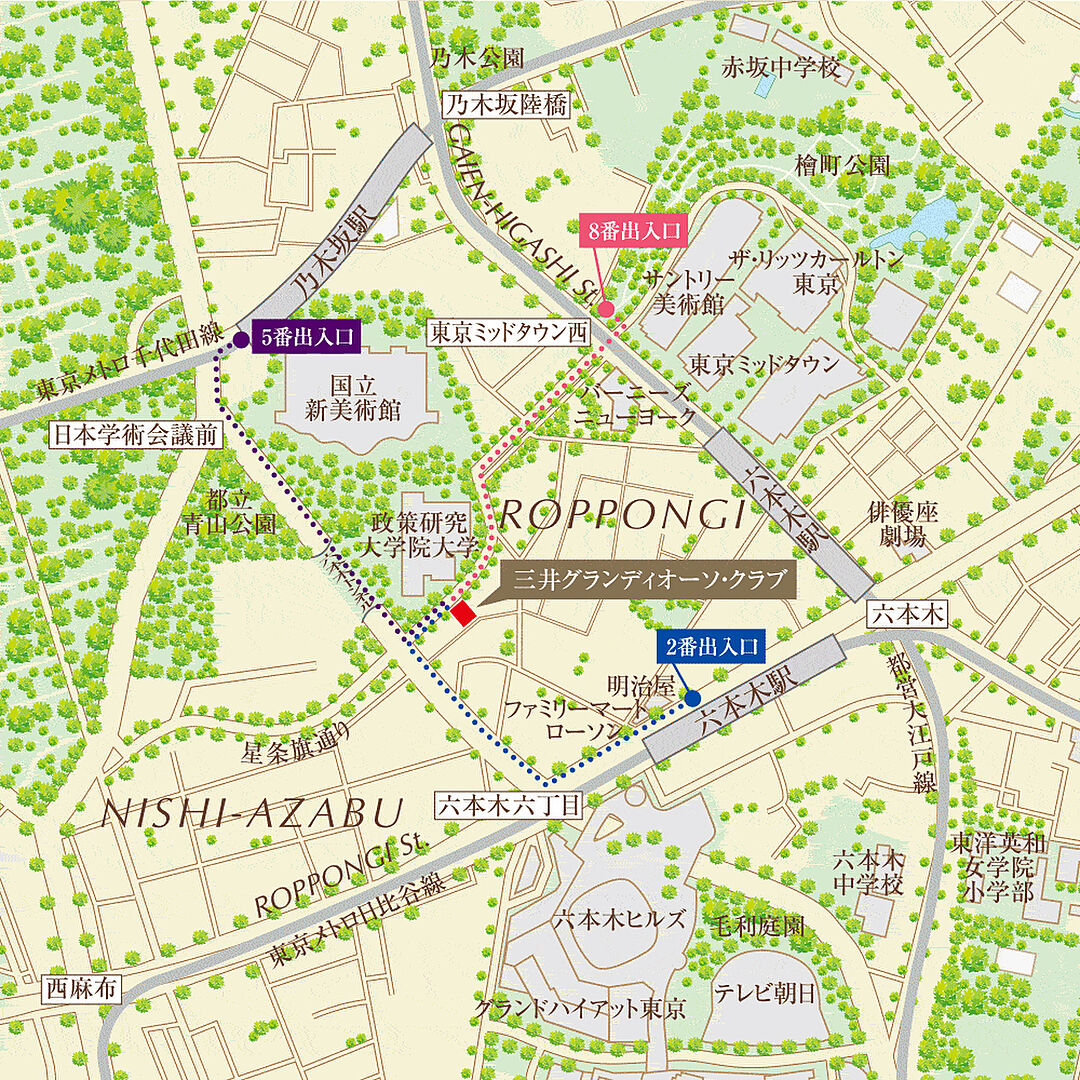 モデルハウス地図