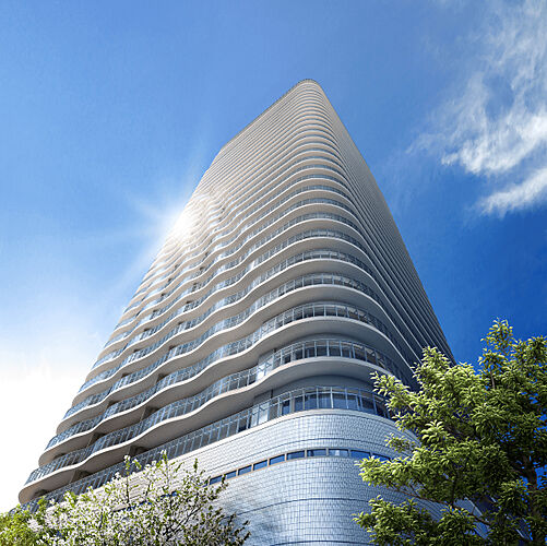 パークタワー品川天王洲 外観完成予想CG