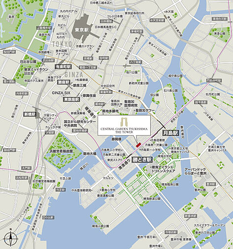 セントラルガーデン月島　ザ　タワー その他