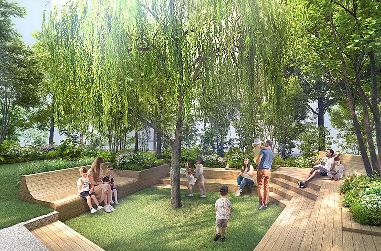 セントラルガーデン月島　ザ　タワー 共用部