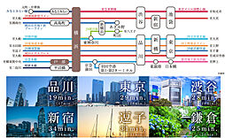 パークホームズ横浜伊勢町 アクセス図
