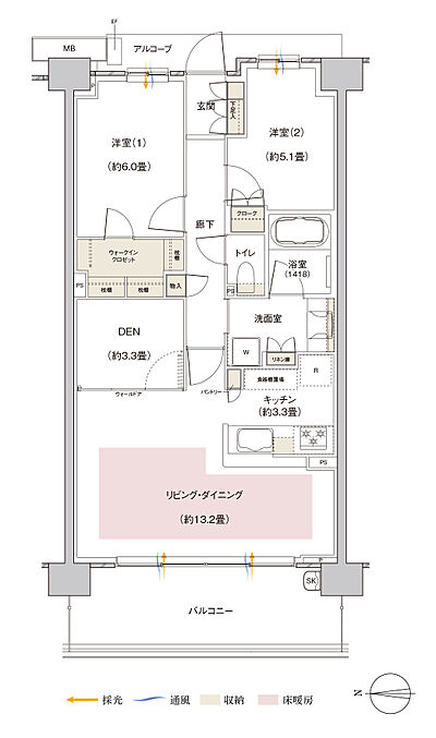 タイプ：70Aa【MENU PLAN1】