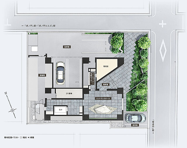 パークホームズ虎ノ門 共用部