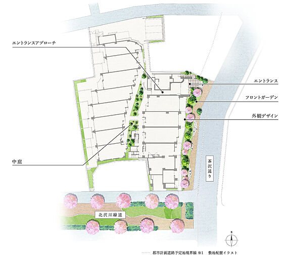 パークホームズ下北沢ガーデン 共用部