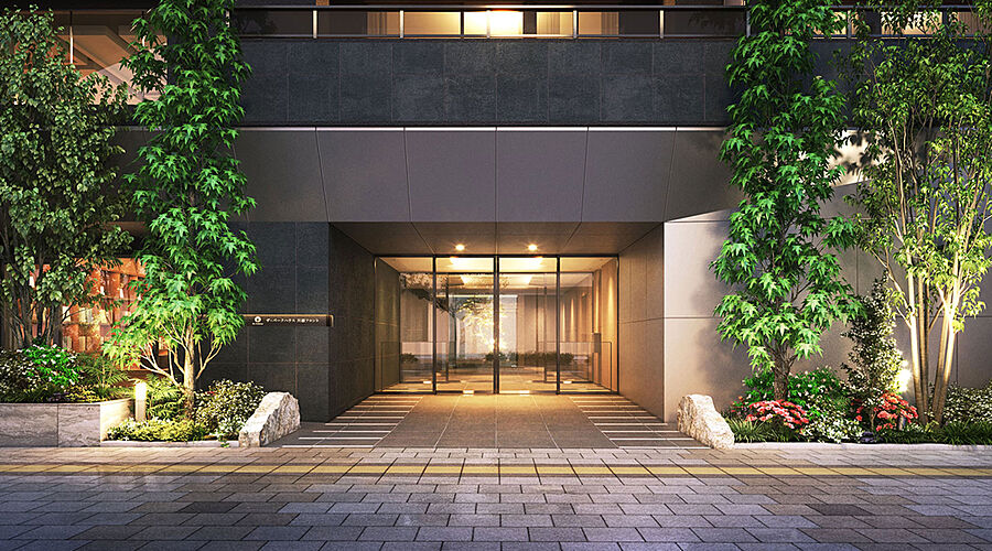 ザ・パークハウス 川越フロント エントランス完成予想CG