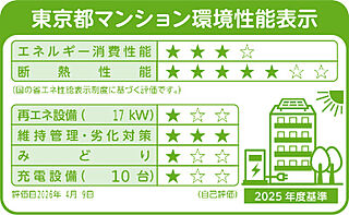 ザ・パークハウス 北綾瀬 東京都マンション環境性能表示