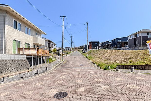 分譲地の風景