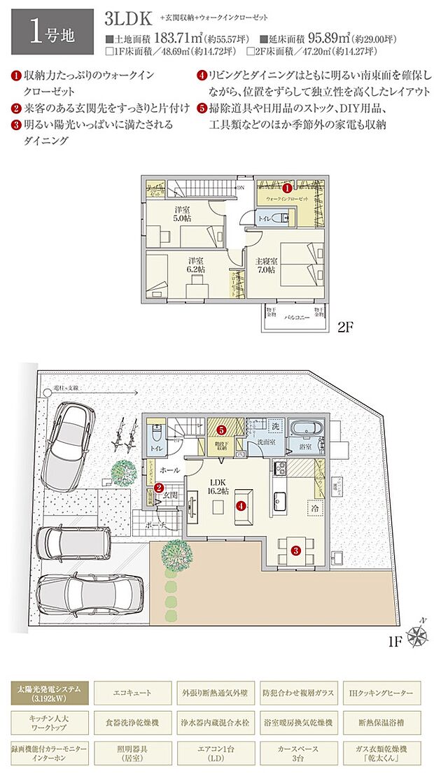 間取・外構植栽図は設計図書を基に描き起こしたもので実際とは多少異なる場合があります。 家具・家電・備品・車・自転車等は価格に含まれません。