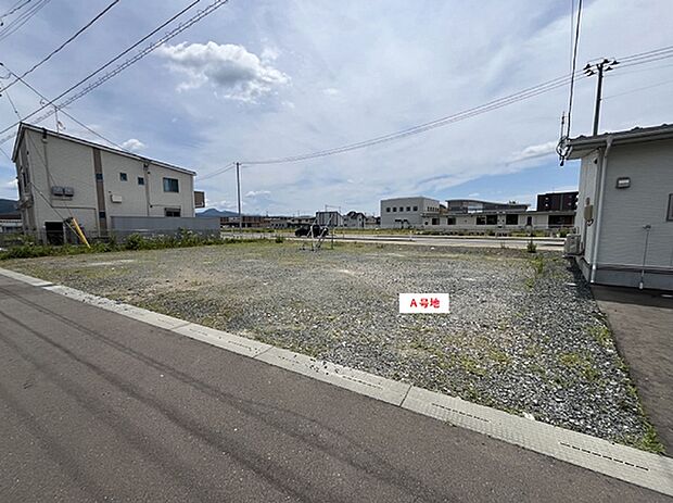 現地写真:A号地