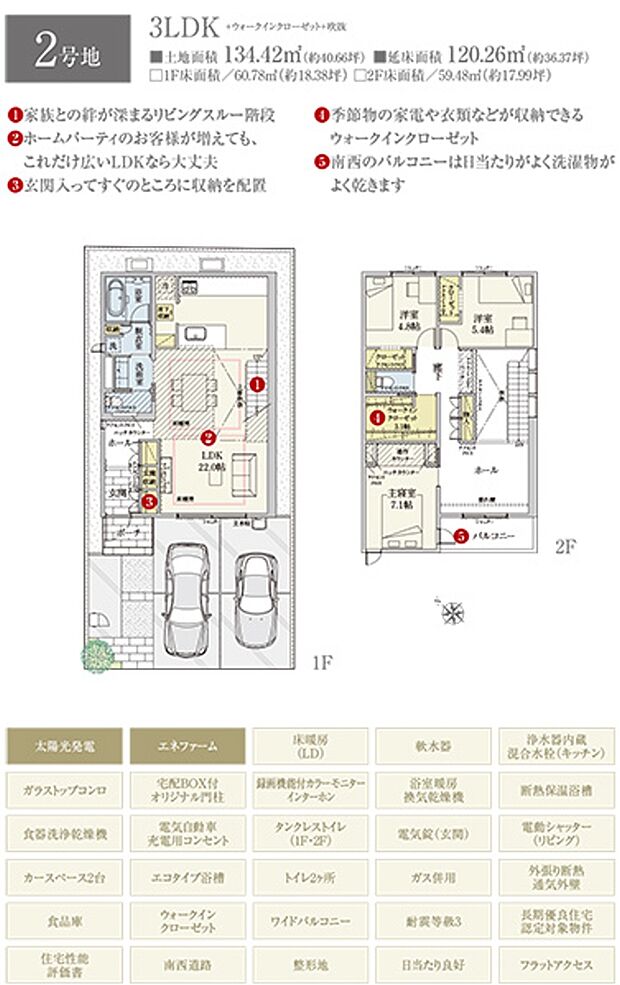 ［プラン図］※図面に基づいて描いているのでプラン及び外構・植栽については、実際とは多少異なる場合があります。また、車・家具・家電・備品等は販売価格に含まれません。