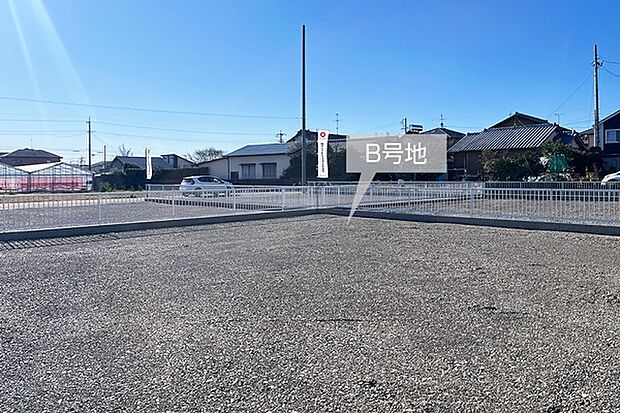 現地(B号地)