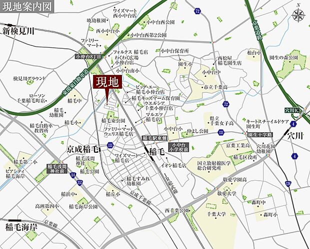 ※付近案内図