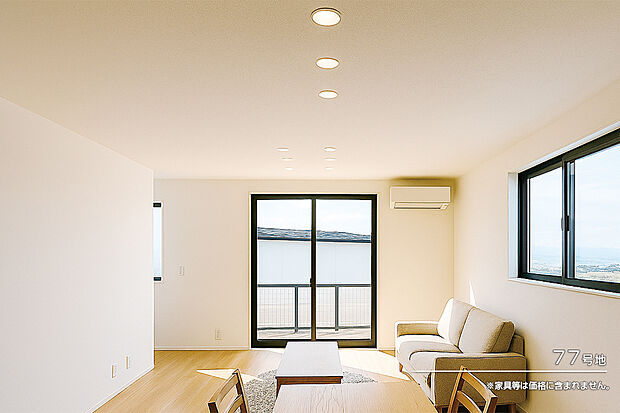 【77号地 リビング】77号地