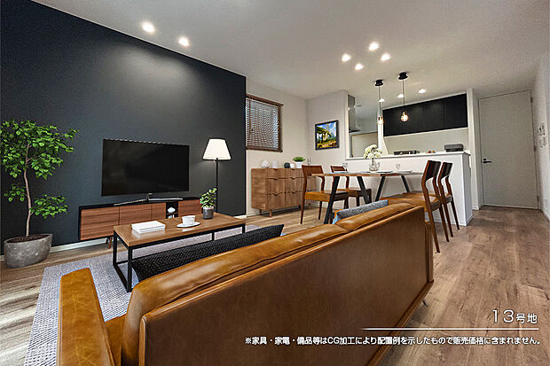 【4号地 リビング】4号地