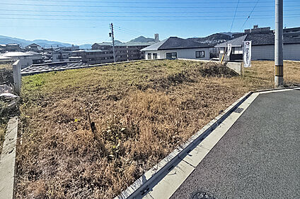 9号地 前面道路含む現地写真