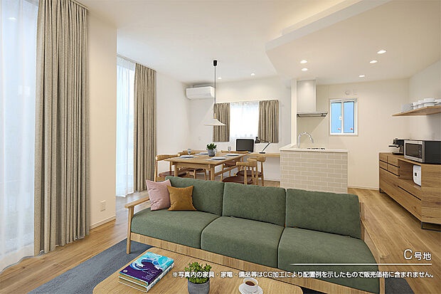 【C号地 リビング】C号地