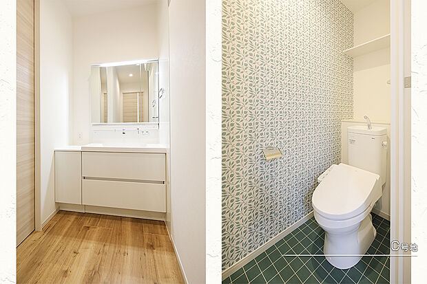 【C号地 洗面室】C号地