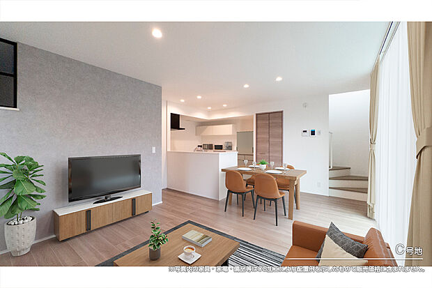 【C号地 リビング】C号地